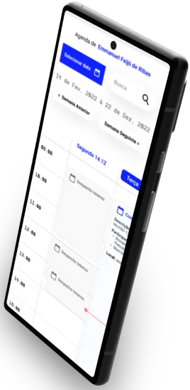 Agenda Transparente no celular