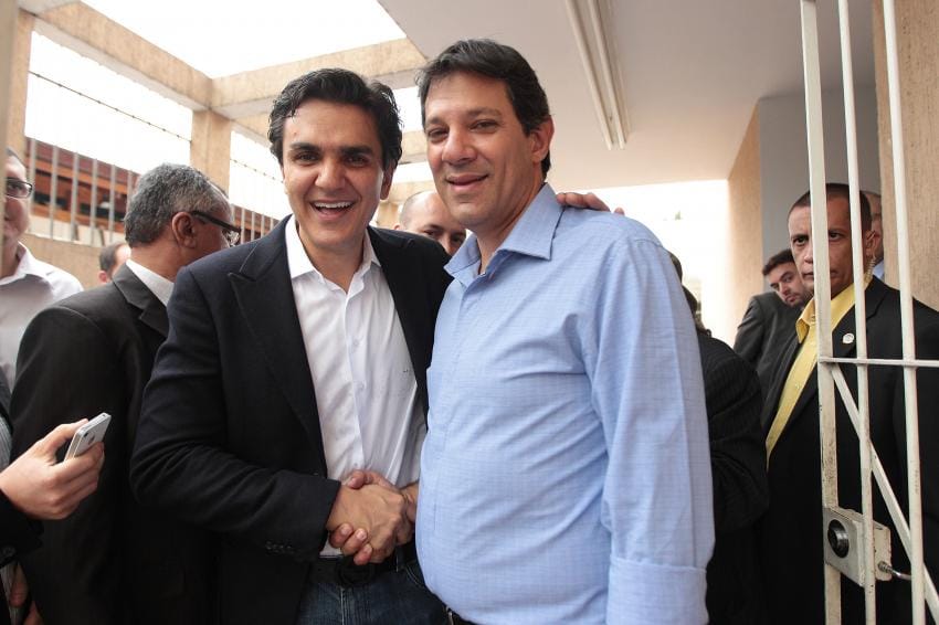 Haddad e Chalita devem formar chapa nas eleições de 2016