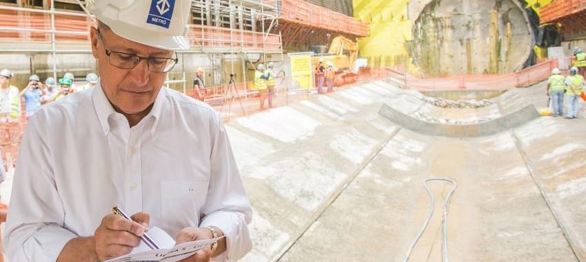 Governo Alckmin reduz gasto com expansão do metrô em 31%