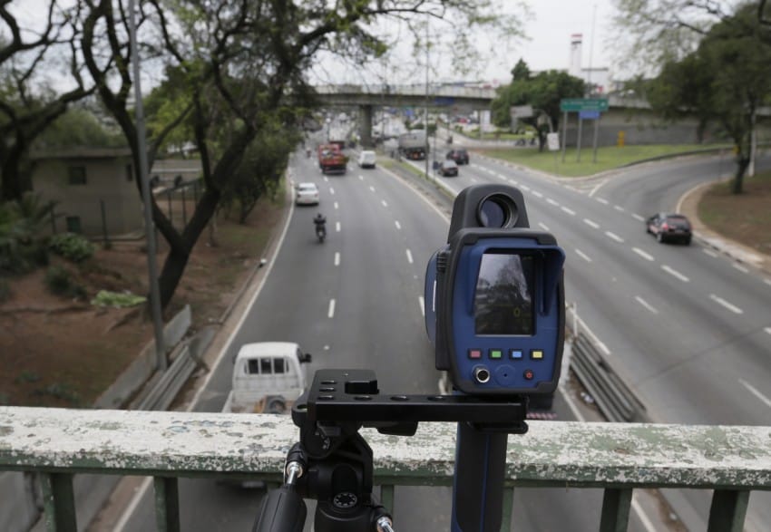 10 vias com mais radares da CET destruídos por vândalos em SP