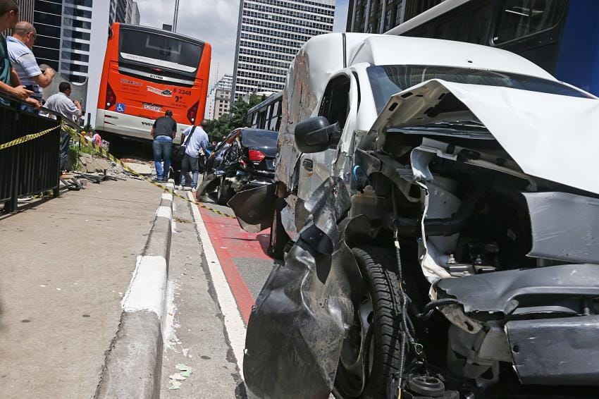 Avenidas com mais acidentes graves em São Paulo