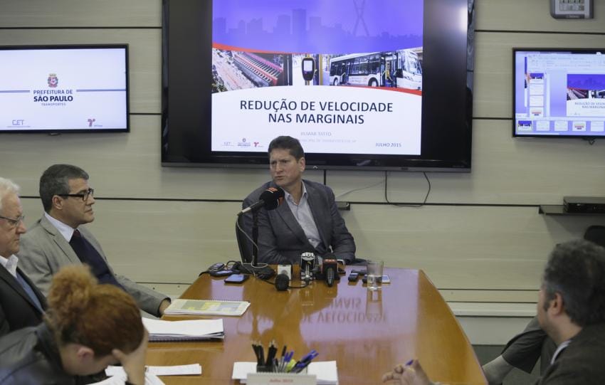 17 crimes nas marginais no 1º mês de velocidade reduzida