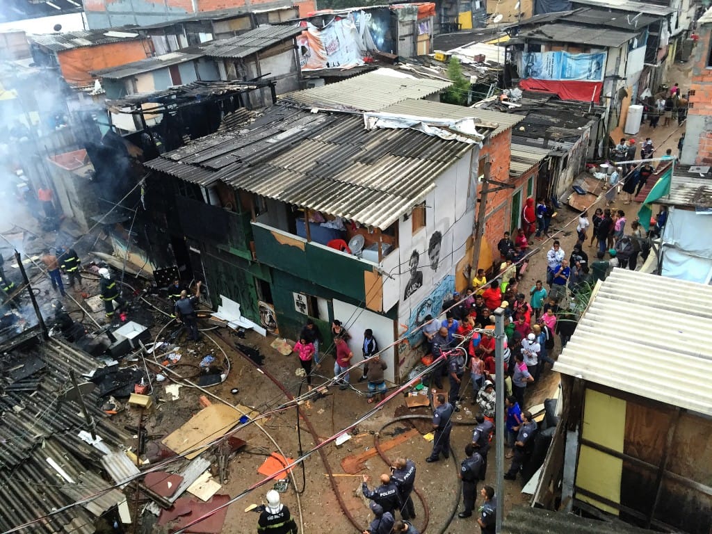 desapropriação em favela de sp