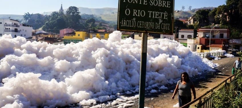 10 cidades da Grande SP que não tratam metade do esgoto